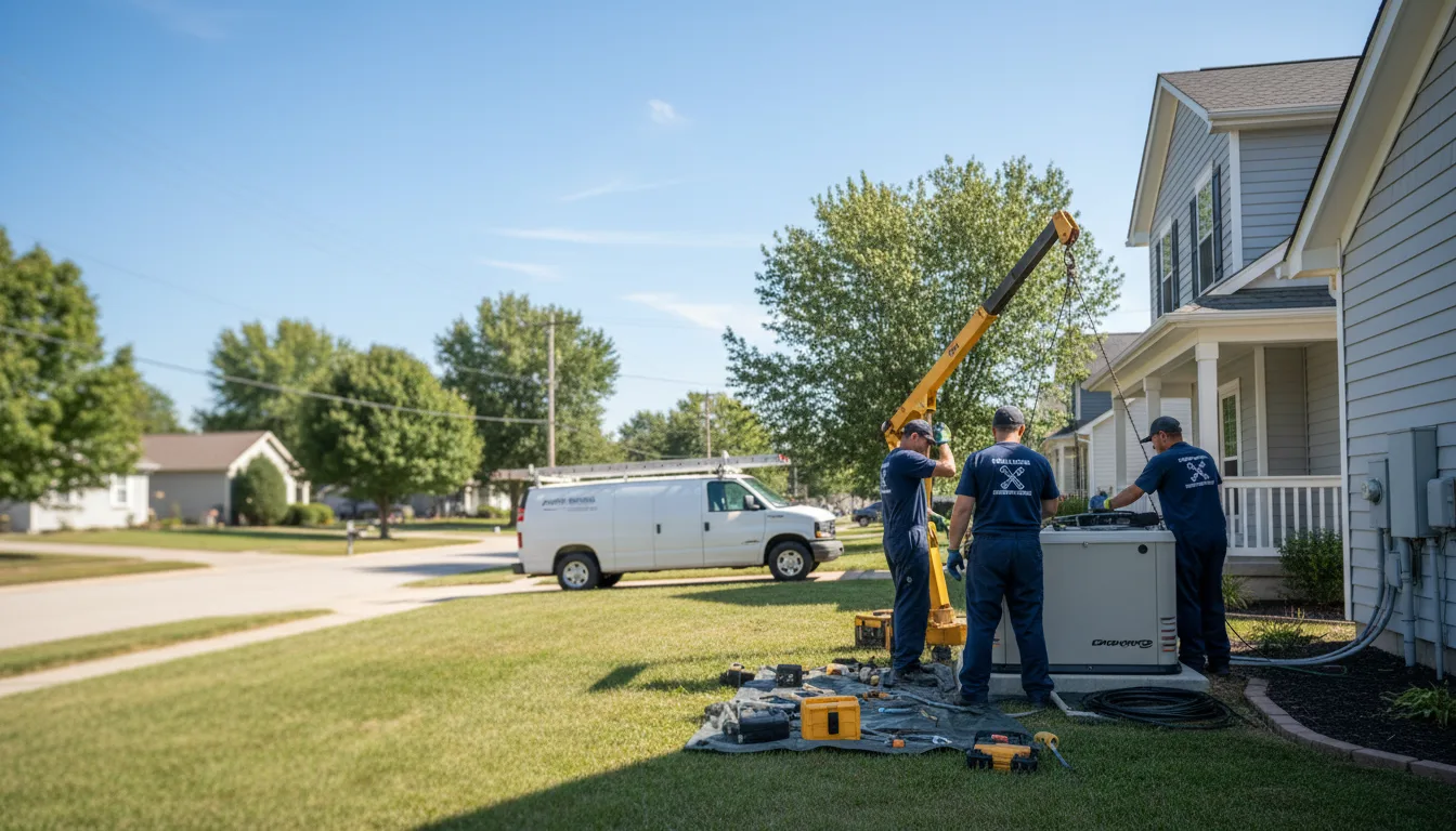 Generator Installation in Rochester, TX near me